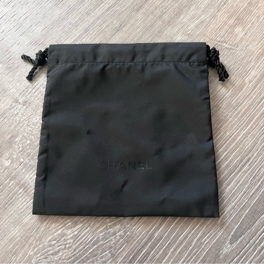 Chanel Black Drawstring String Dust Bag - Picture 2 of 4
